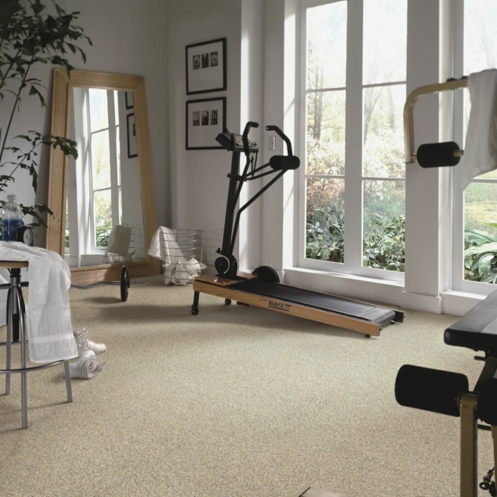 Gym room flooring | Chesapeake Family Flooring